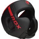RDX F6 KARA Boxing Kopfschutz S schwarz/rot
