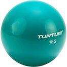 Tunturi Yoga und Pilates Toning Ball 1 kg Türkis Türkis