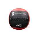 Medizinball / Wall Ball ultra-resistentes Kunstleder | 4 kg