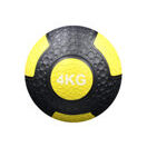 Medizinball / Wall Ball aus strapazierfähigem Gummi | 4 kg