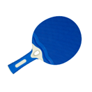 Gummi-Tischtennisschläger für Training und Wettkampf |   Bleu