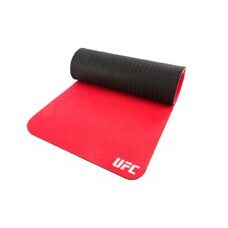 Yoga - Fitness Schaumstoffmatte 145x61x1.5cm rot/schwarz