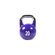 Gusseisen Wettbewerb Kettlebell mit lackiertem Logo | 20 kg