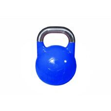 Wettkampf-Kettlebell aus Gusseisen mit eingelegtem Logo | 12 kg