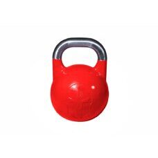 Wettkampf-Kettlebell aus Gusseisen mit eingelegtem Logo | 32 kg