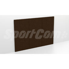 Wandschutzplatte 2,5cm Sportcom - Braun 1.5M
