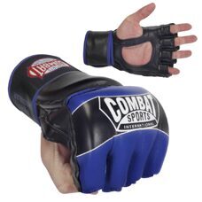 Pro Style MMA Handschuhe blau XL