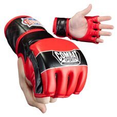 Traditional MMA Fight Handschuhe rot M