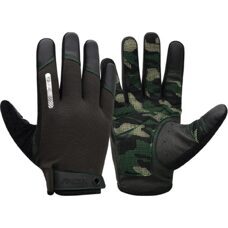 RDX T2 Vollfinger-Fitness-Handschuhe touchscreen S grün