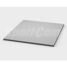 Rollboden "Home Mat Flexi-Roll" 4cm glatt Dollamur - Grau 175x175 CM
