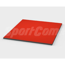 Rollboden "Home Mat Flexi-Roll" 4cm Tatami Dollamur - Rot 175x175 CM