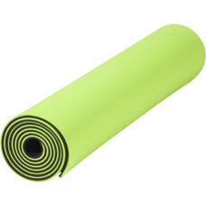 TPE Yogamatte schwarz/grün