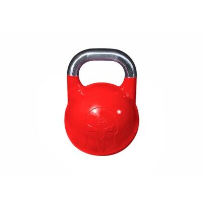 Wettkampf-Kettlebell aus Gusseisen mit eingelegtem Logo | 32 kg