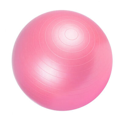 Gymnastikball Fitness Sitzball 75 cm Pink